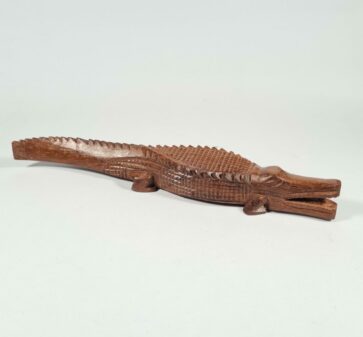 Crocodile en bois