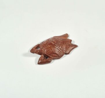 Petite Tortue de mer en bois 10cm