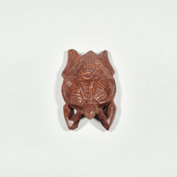 Petite Tortue de mer en bois 10cm – Image 2