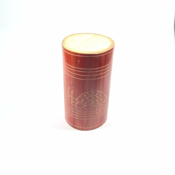 Maracas en bambou Orange