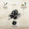Petite Tortue Décorative en Corne de Zébu Artisanale Infographic.jpg Petite Tortue Décorative en Corne de Zébu Artisanale Infographic